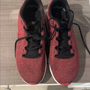 Under Armour men’s Red and Black Sneakers